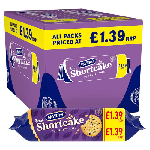 McVities McVitie Fruit Shortcake 200 g (Pack of 12) 2