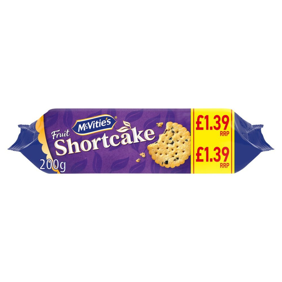 McVitie Fruit Shortcake 200 g (Pack of 12)