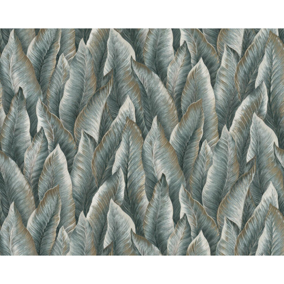 Edem 420St28 Embossed Wallpaper Glittering Green Pastel Green 10.65 M2 (114 Ft2) 4823102281001