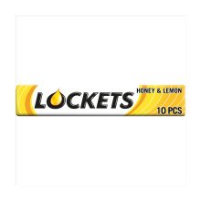 Lockets Honey & Lemon Cough Sweet Menthol Lozenges 41g ( pack of 20 )