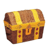 Pirate Treasure Chest Pinata Childrens Birthday Party Game