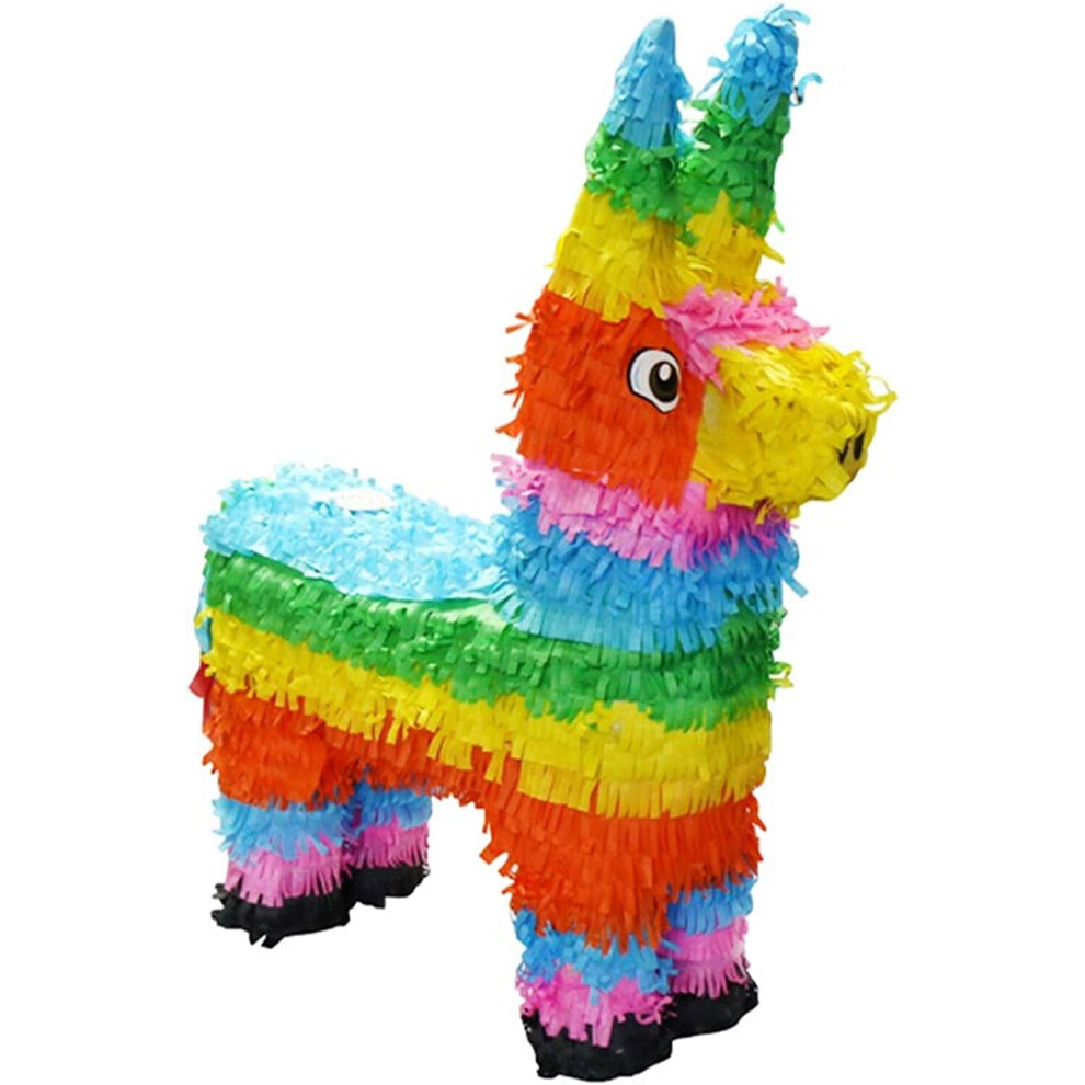 Rainbow Donkey Pinata Birthday Party Traditional Novelty Game