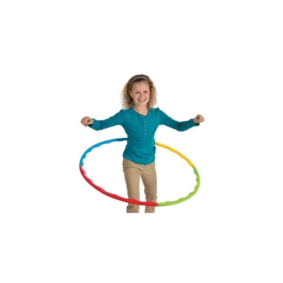 Hula Hoop Adjustable Slot Together 66cm Dia Childrens Kids Sport Aerobics