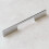 Polished Chrome Square Slim Kitchen Cabinet Pull Handle 224mm 2