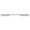 Polished Chrome Square Slim Kitchen Cabinet Pull Handle 224mm 9