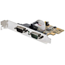 Carte série - StarTech - 21050-PC-SERIAL-LP - 2 ports RS-232 - PCIe 2.0 - Profil bas