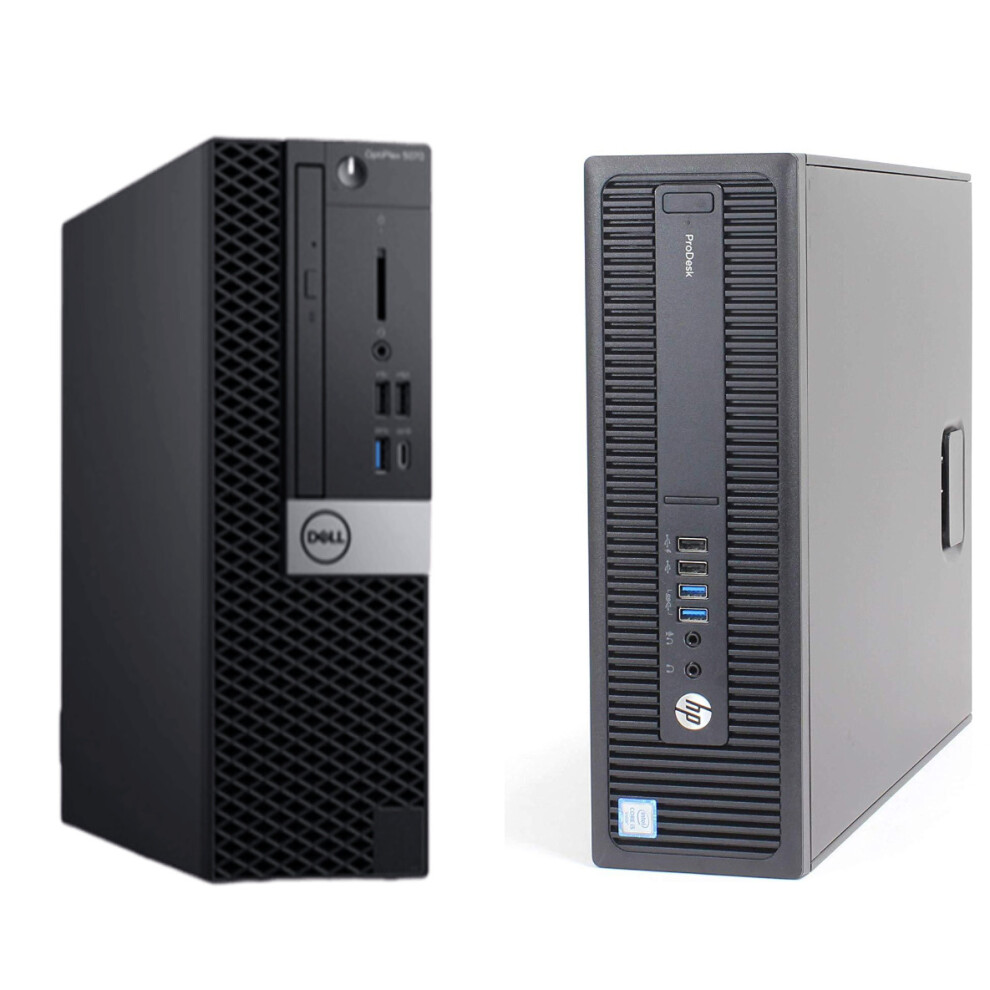FCS  Windows 11 Dell HP PC Corei5 6th Gen SFF 8GB RAM 500GB SSD WiFi Faster