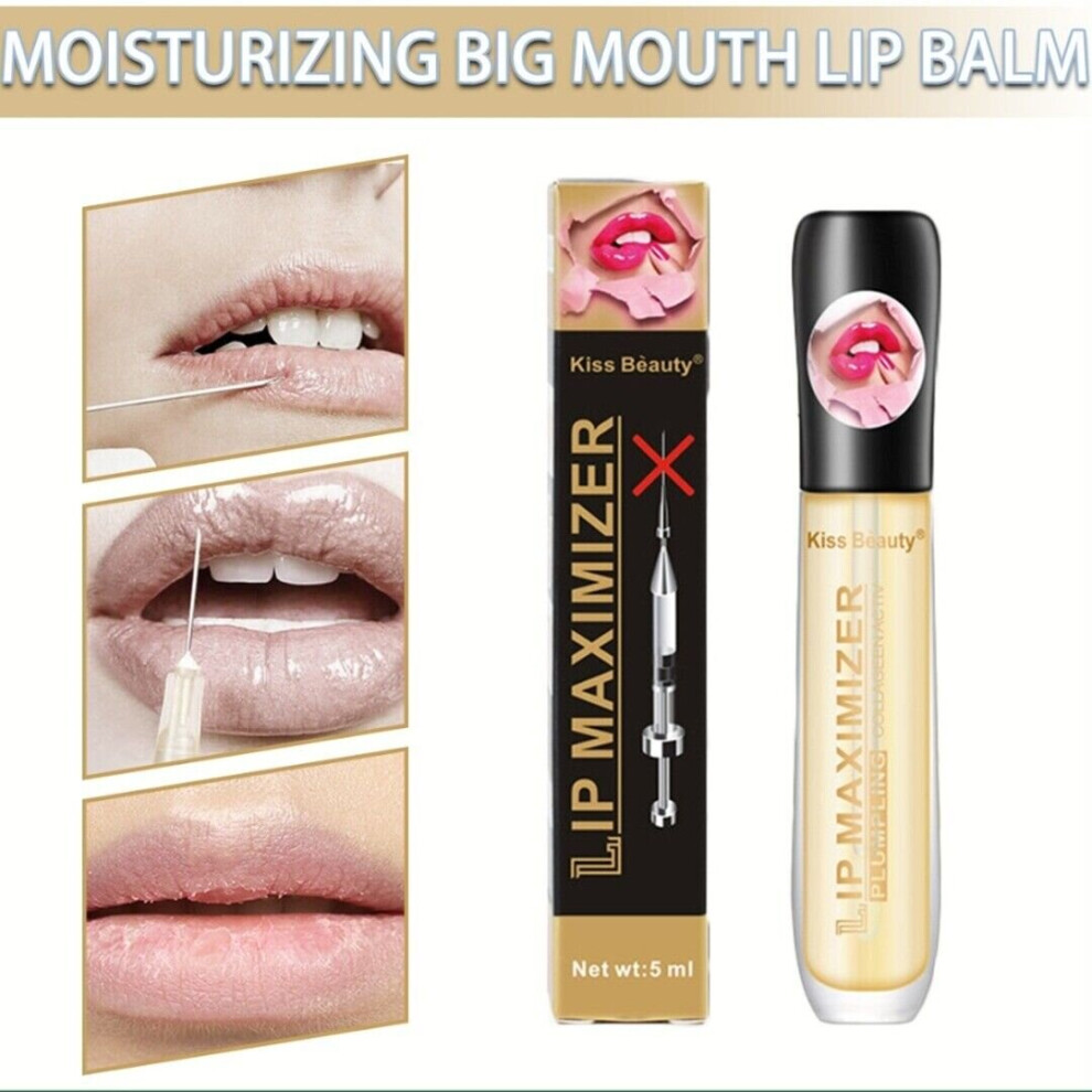 Srj Star Vitamin E Lip Plumping Serum Lip Maximizer Transparent Lip Plumper