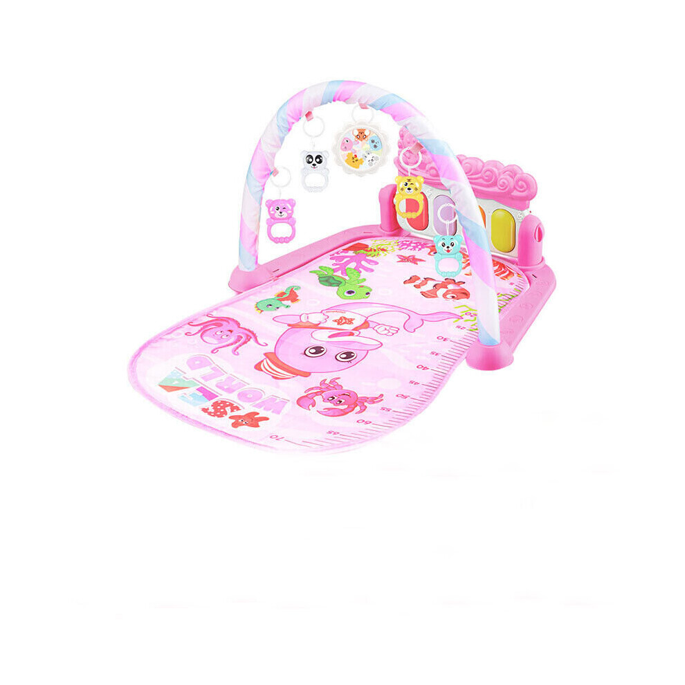 Pink piano play mat on sale