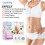 30pcs/box Natural Herbal Weight Loss Sticker Slim Navel Patch Body 5