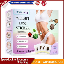 30pcs/box Natural Herbal Weight Loss Sticker Slim Navel Patch Body