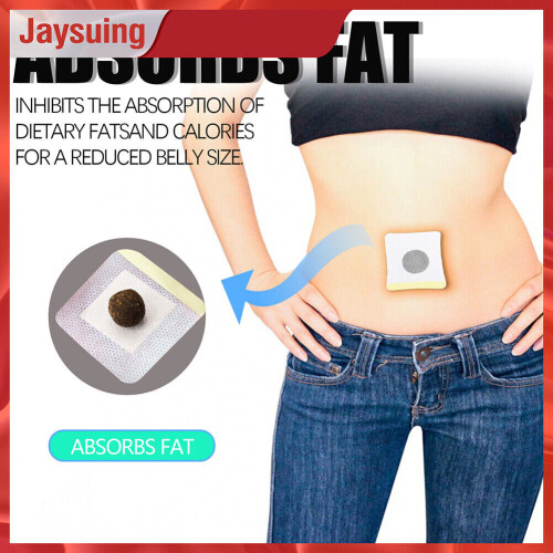 30pcs/box Natural Herbal Weight Loss Sticker Slim Navel Patch Body 1