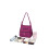 (Purple) Three Way Multipurpose Casual Shoulder Bag 5