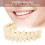 On False Teeth Upper + Lower Dental Veneers Dentures Tooth Cover Set 5