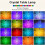 Ranpo RGB Rose LED Crystal Table Lamp Night Light Touch Remote Ctrl 2