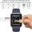 Techgear TECHGEAR [2 Pack] Screen Protectors fit Apple Watch 44mm Series 5, 4 [ghostSHIELD] Reinforced Flexible TPU Screen Protector with Full Screen Coverage 4