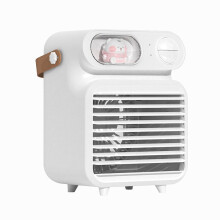 (White) Mini Air Cooler 3 In 1 Air Conditioner Fan Humidifier With 3 Wind Speeds For Home
