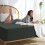 (Double, Charcoal) Poly Cotton Fitted Bed Sheet 25cm Deep Luxury Soft 2
