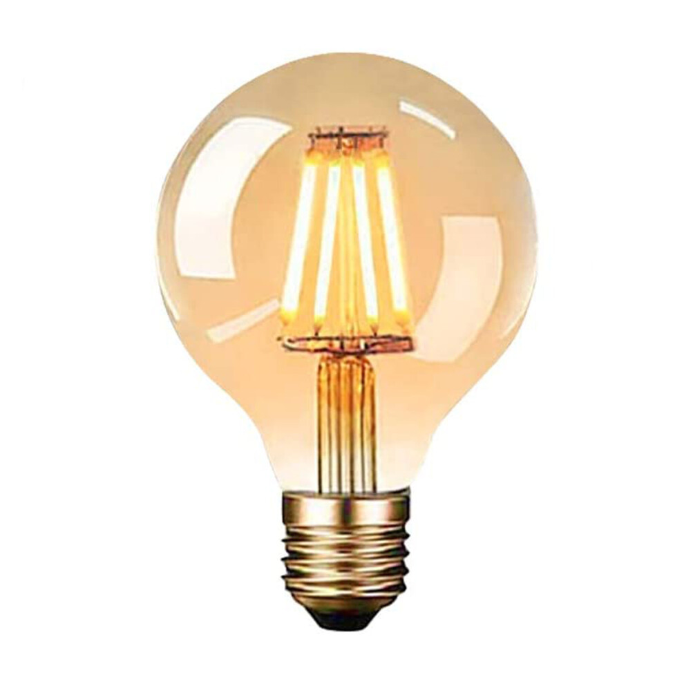 6W Filament Light Bulb E27, Warm White 2200K