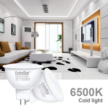 ExtraStar 6W LED Light Bulb MR16, 6500K Daylight (Pack of 10)