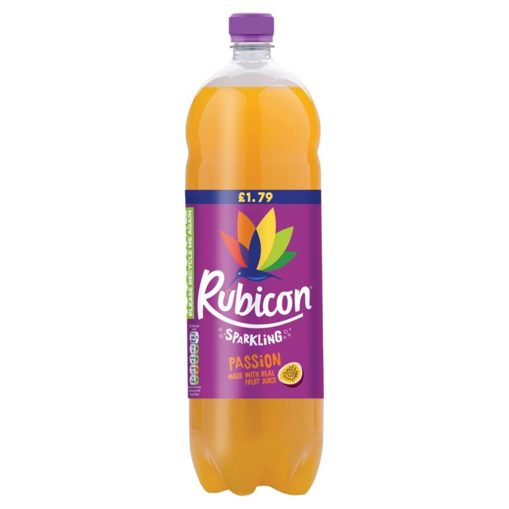 Rubicon Sparkling Passion 2 Litre ( pack of 6 )