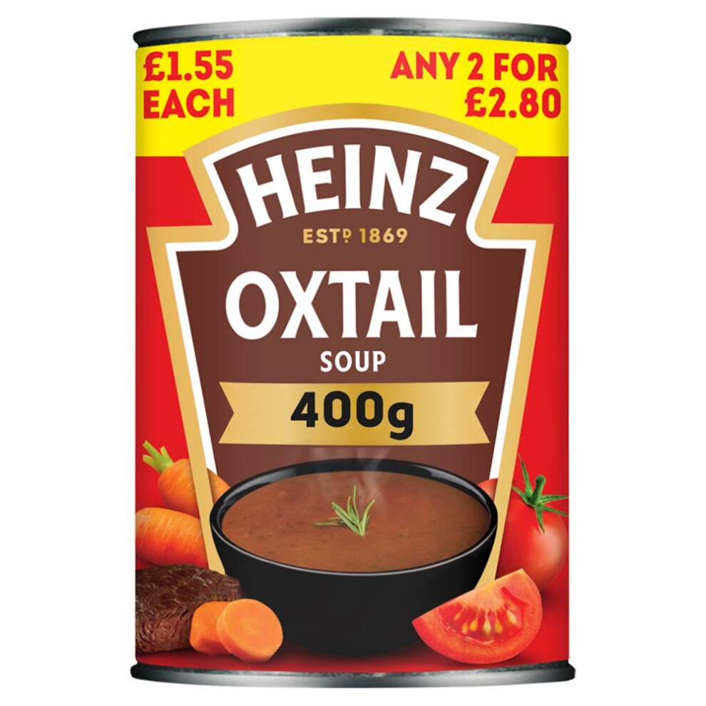 Heinz Classic Oxtail Soup 400G (Pack Of 12)