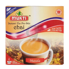 (Pack of 1) Mukti Masala Tea Unsweetened 140g- Instant Pre-Mix