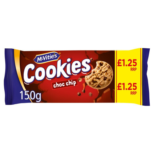 McVities McVitie's Cookies Choc Chip 150g (Pack of 12) 1