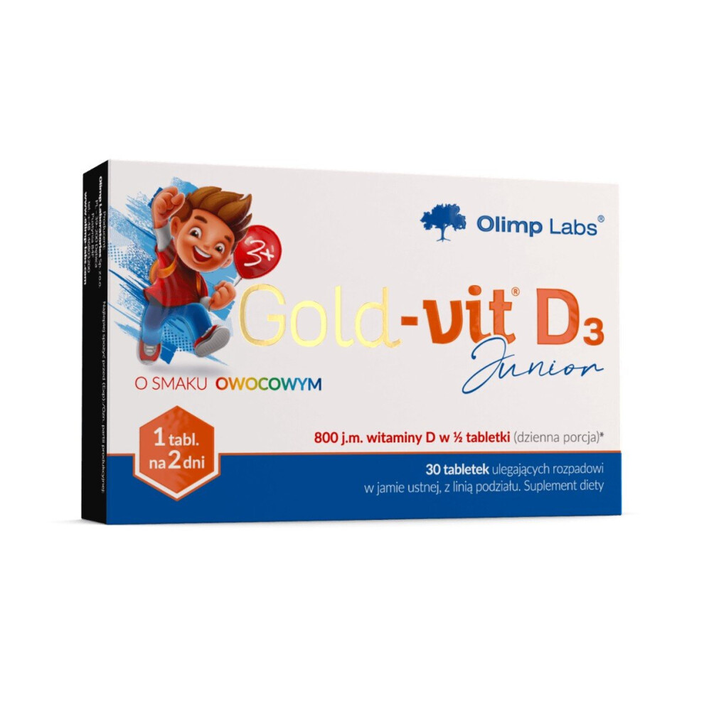 Gold-Vit D3 Junior Olimp - 30tablets