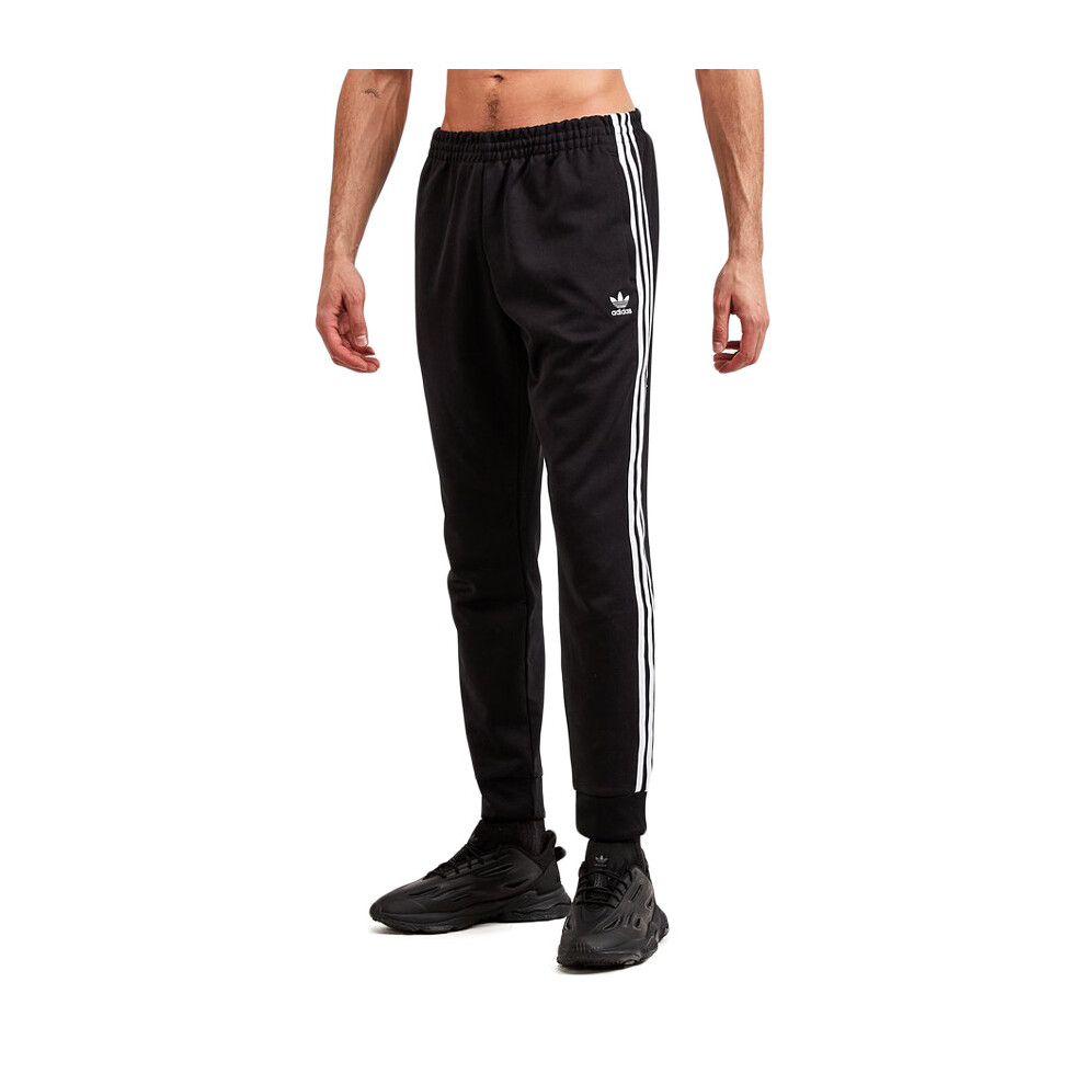 ( GF0210-S) Adicolor Classics Primeblue Track Pant Black/White