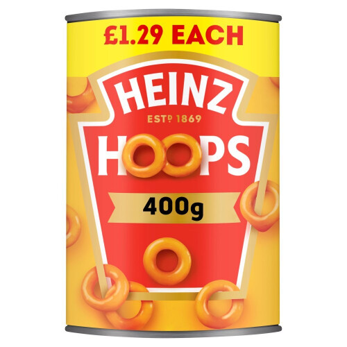 Heinz Heinz Spaghetti Hoops 400g (Pack of 24) 2