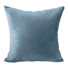 (22 x 22 inches (55 x 55 cm), Sky Blue) Plush Velvet Soft Cushion Covers Throw Pillow Case