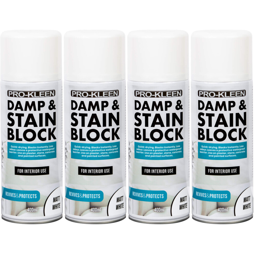 (Four) Pro-Kleen Damp and Stain Block