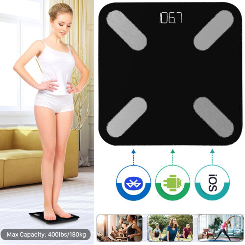 True Face Digital Scale Electronic Backlit Body fat 180KG Scales Weight