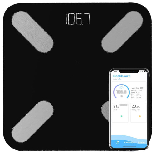 True Face Digital Scale Electronic Backlit Body fat 180KG Scales Weight 2