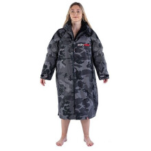 Dryrobe Advance Long Sleeve - Black Camo/Black - Medium