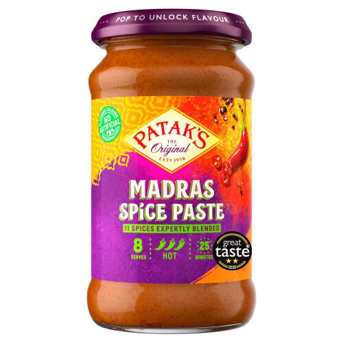Patak's Madras Spice Paste 283g (Pack of 6) 2