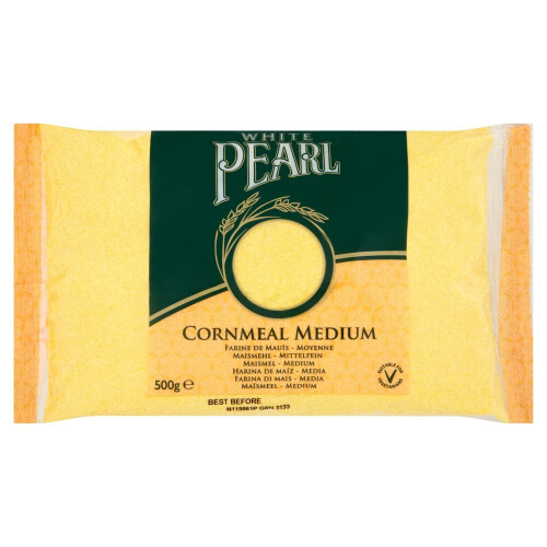 White Pearl Cornmeal Medium 500g (Pack of 10) 1