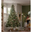 Habitat 8ft Oscar Pre-Lit Pine Cone Christmas Tree - Green 1