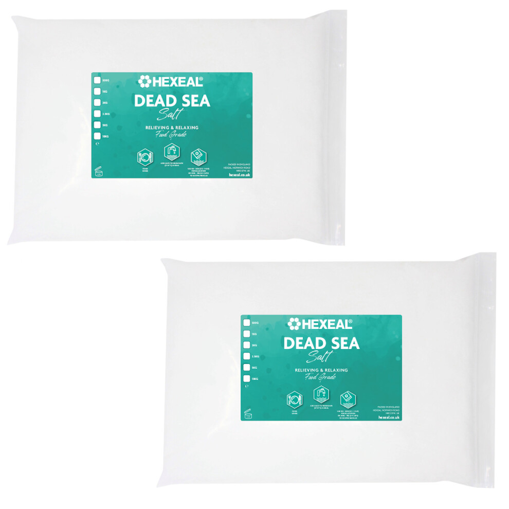 DEAD SEA SALT | 10KG BAG | 100% Natural | FCC Food Grade