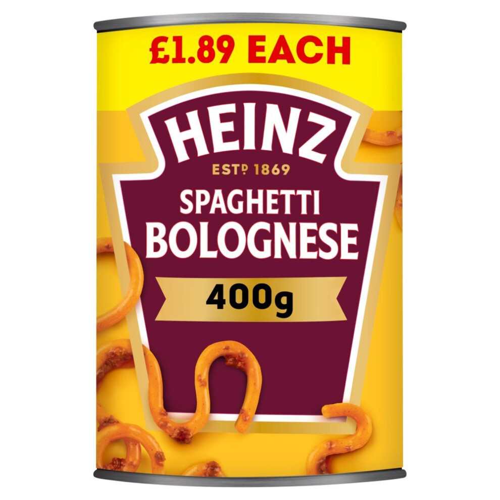 Heinz Spaghetti Bolognese 400g (Pack of 6)