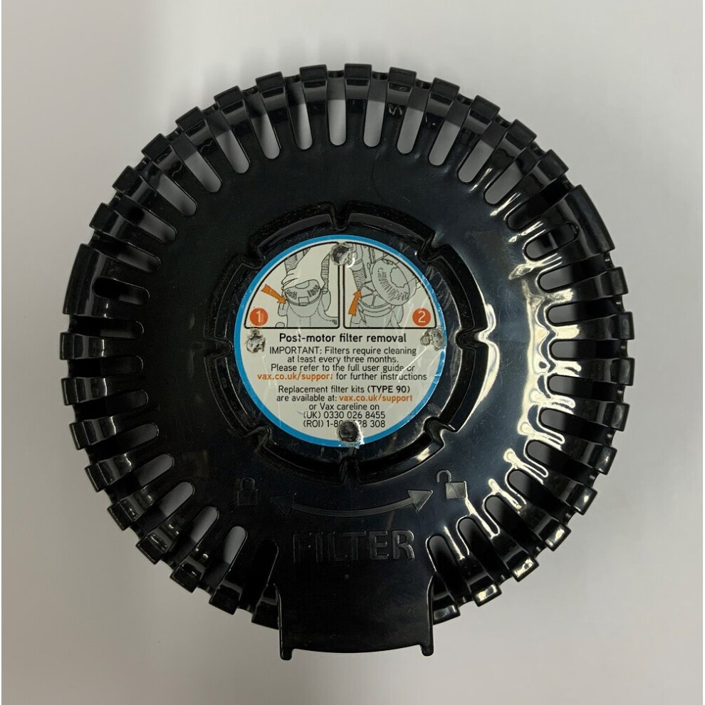 Vax Genuine Post Motor Filter Cover For Mach Air Revive Vacuum Cleaner
