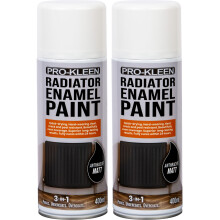 (Twin, Anthracite Matt) Pro-Kleen Enamel Radiator Paint (Matt)