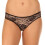 (Red, L) Women's Open Crotch Ruffle Back Lace Boyshort Panty 4
