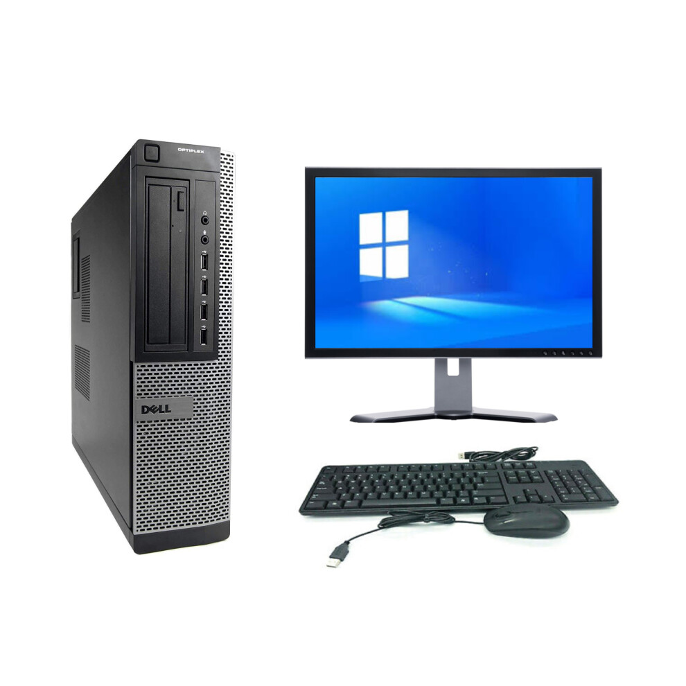 FCS Dell PC Bundle Intel Core i7 8GB RAM 500GB HDD+240GB SSD