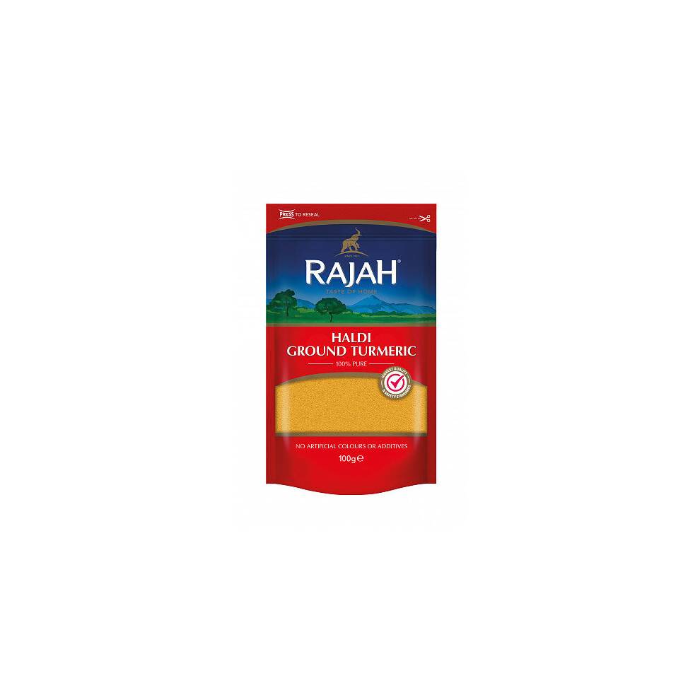 Rajah Haldi Ground Turmeric 100g ( Pack of 10 )