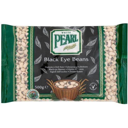 White Pearl Black Eye Beans 500g ( Pack of 10 )