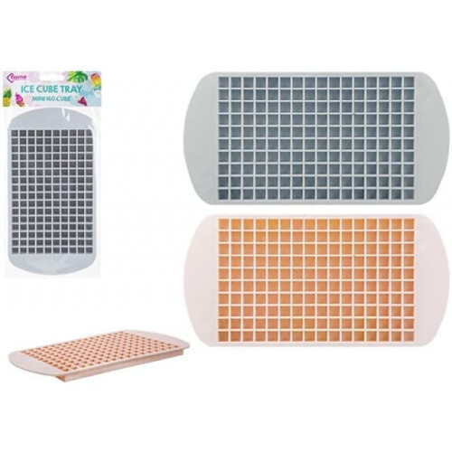 Mini Ice Cubes Square Grids Reusable Silicone Tray For Cocktails