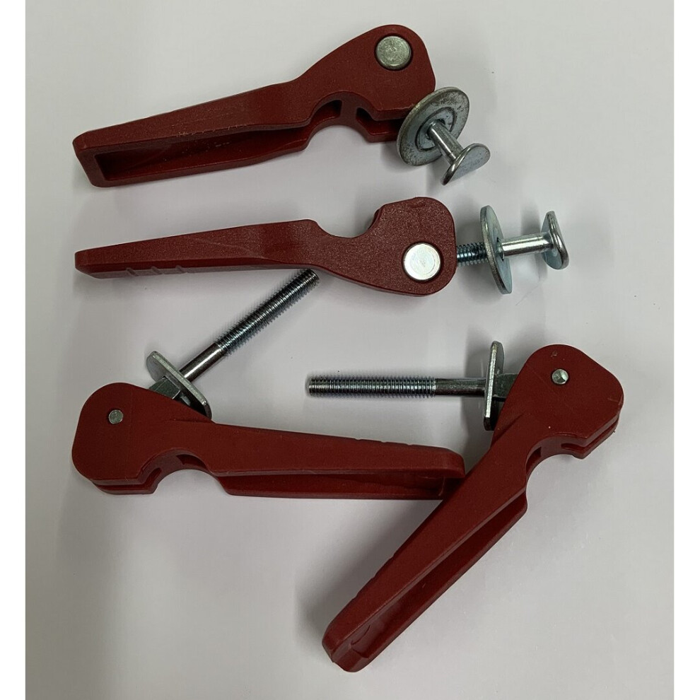 Spear & Jackson Lawnmower Handle Fixings Top & Bottom Nuts & Bolts