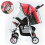 Buggy Rain Cover Universal Pushchair Stroller Pram Transparent 4